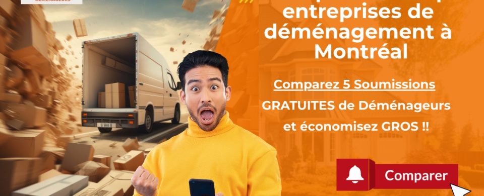 Top 10 entreprises déménagements