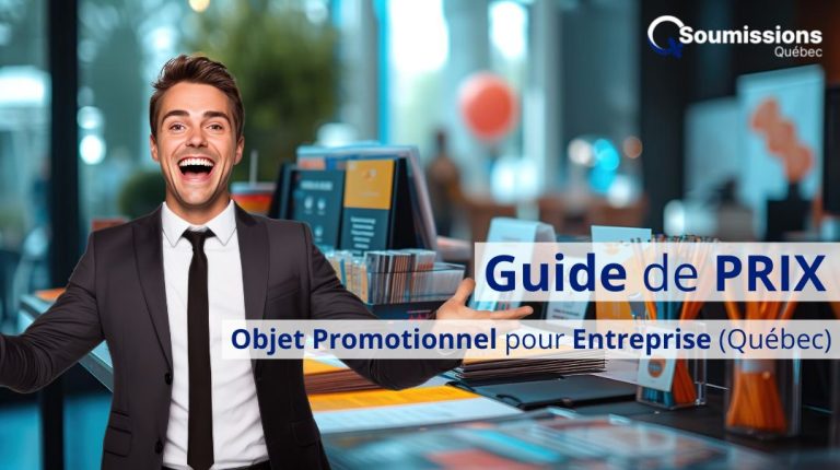 guide prix 2024 objet promotionnel entreprise quebec