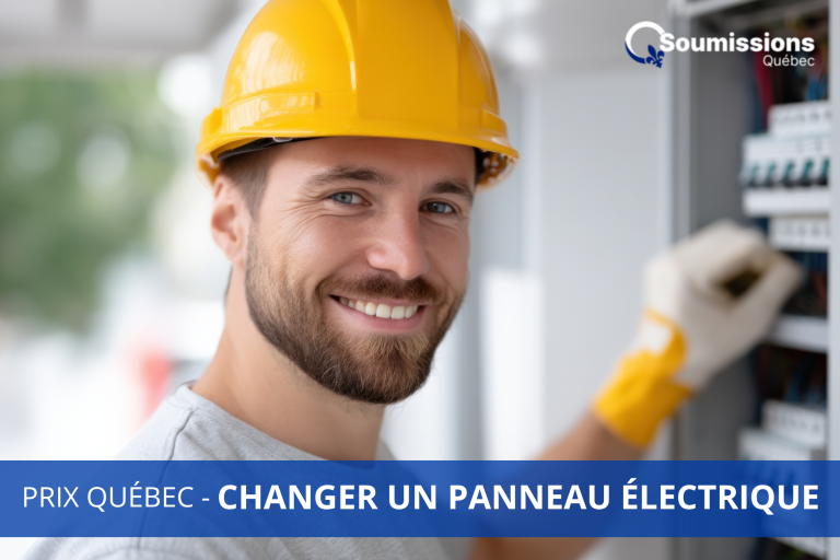 PRIX QUEBEC CHANGER UN PANNEAU ELECTRIQUE
