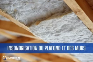 comment ameliorer insonorisation plafond murs maison